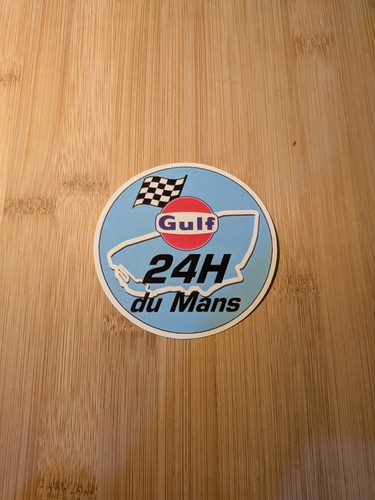 Sticker gulf 24h mans rond - 24h,