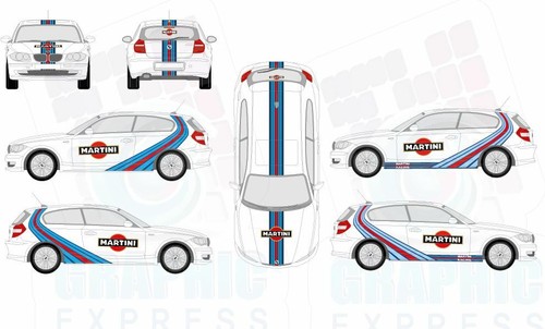 Kit bmw stickers - 1,
